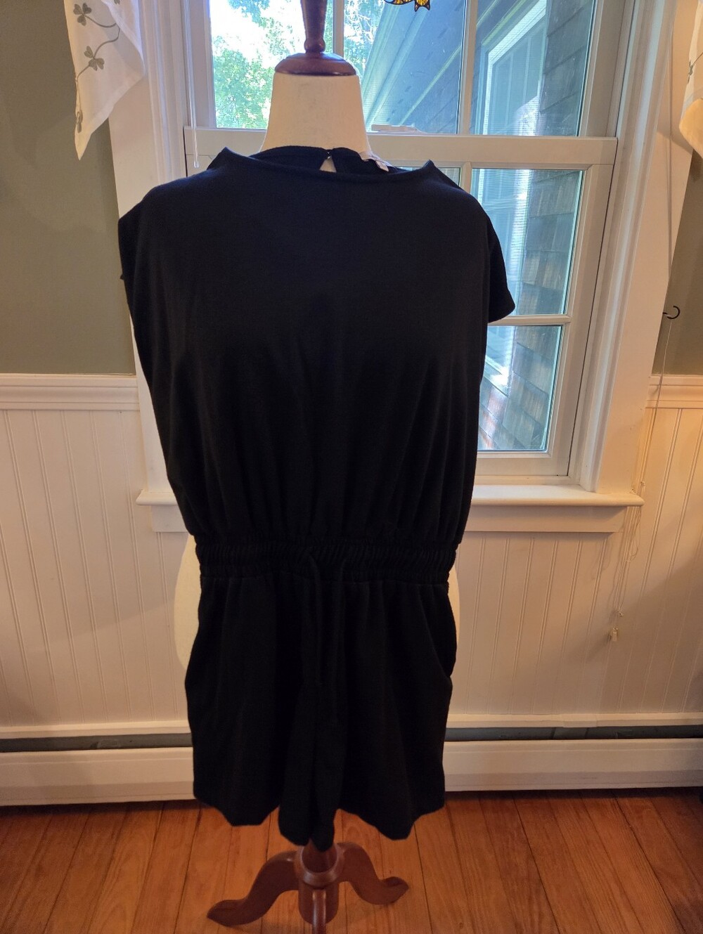 White Birch T-shirt Romper